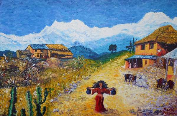 Nepali village